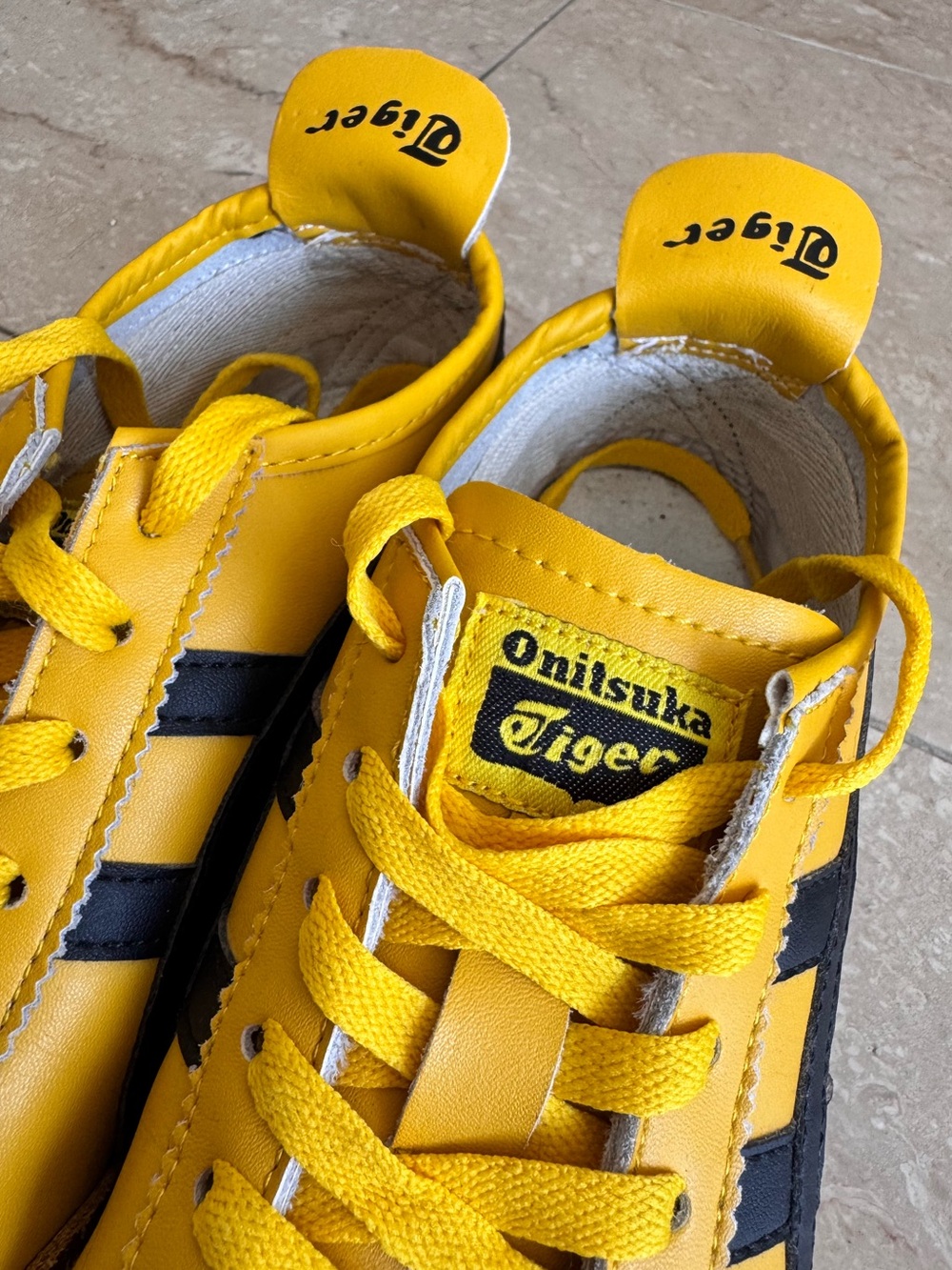 Onitsuka Tiger Yellow Mexico 66 Style Sneakers - Picture 5 of 5